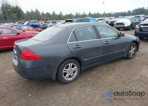 2006 Honda Accord Sdn 2.4 Ex/Ex из США, поврежденный, VIN 1HGCM567X6A010137